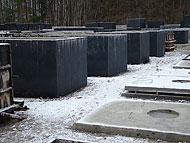 Plac produkacja szamb betonowych Chorzów